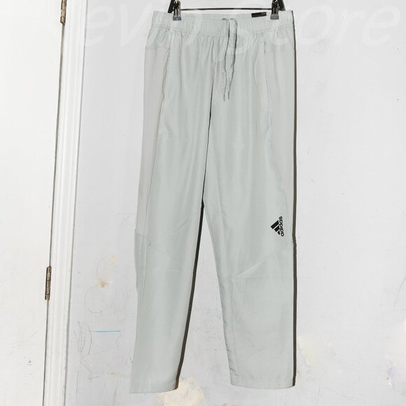 adidas Men’s Woven Pant-gray - Picture 1 of 7